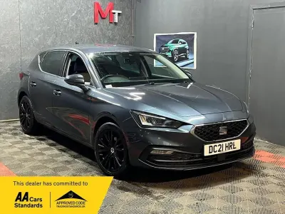 Used Seat Leon SE Dynamic 110 HP (80 kW) 2021 Grey Hatchback
