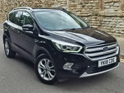 Used Ford Kuga Titanium 150 HP (110 kW) 2018 Black SUV