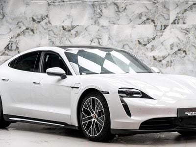 White Used 2021 Porsche Taycan Performance Package Sedan | £42,989 (Fair price)