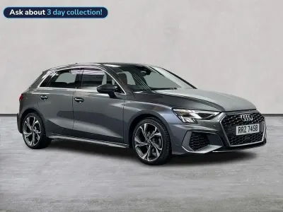 Used Audi A3 S-Line 110 HP (80 kW) 2023 Grey Sedan