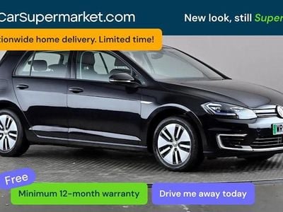 Used VW e-Golf 99 kW (135 HP) 2019 Black Hatchback