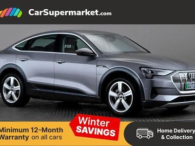 Used 2022 Audi e-tron Sportback SUV | £21,197 (Fair price)