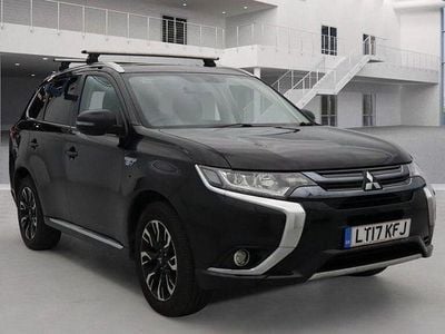 Black Used 2017 Mitsubishi Outlander P-HEV Estate | £9,790 (Fair price)