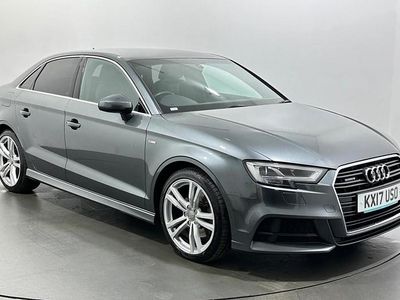 Grey Used 2017 Audi A3 S-Line Sedan | £15,414 (Fair price)