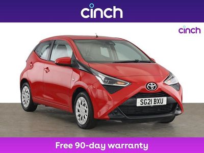 Red Used 2021 Toyota Aygo X-play Hatchback | £8,749 (Fair price)