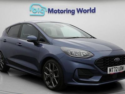 Used Ford Fiesta ST-Line 101 HP (74 kW) 2022 Blue Hatchback