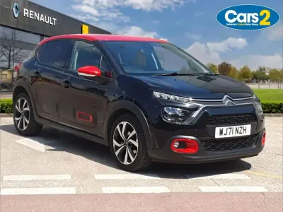 Used Citroën C3 Shine 102 HP (75 kW) 2021 Black Hatchback