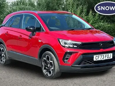 Used Vauxhall Crossland Ultimate 131 HP (96 kW) 2023 Red SUV