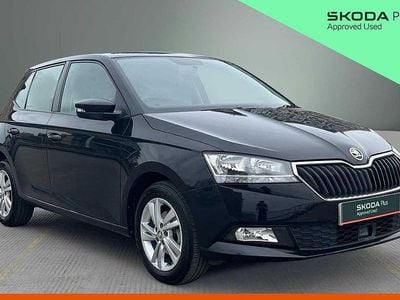 Used Skoda Fabia SE 75 HP (55 kW) 2019 Black Hatchback