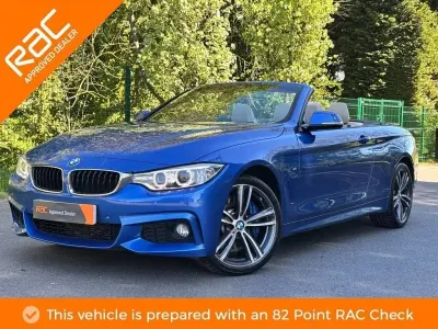 Usado BMW 435 M Sport 313 HP (230 kW) 2015 Azul Cabrios