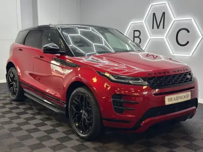 Used Land Rover Range Rover evoque SE Dynamic 180 HP (132 kW) 2019 Red SUV