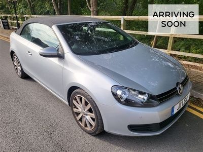 used VW Golf Cabriolet (2012/12)1.6 TDI BlueMotion Tech S 2d