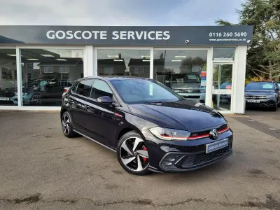 Begagnad VW Polo GTI 2023 Svart Halvkombi