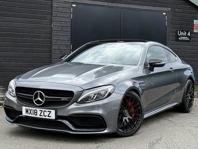 Grey Used 2018 Mercedes C63S AMG Premium Coupe | £34,990 (Super price)