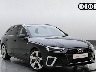 Black Used 2023 Audi A4 S-Line Estate | £27,690 (Fair price)