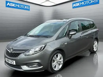 Used Vauxhall Zafira Tourer SRi 140 HP (102 kW) 2018 Grey MPV