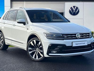 White Used 2020 VW Tiguan R-line SUV | £20,490 (Good price)