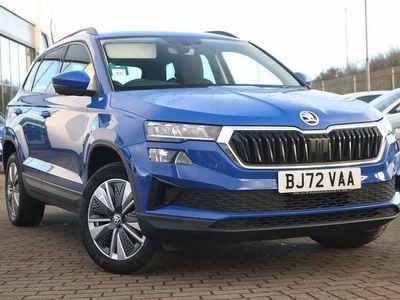 Energy blue Used 2022 Skoda Karoq SE Drive SUV | £18,195 (Fair price)