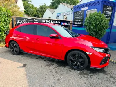 Used Honda Civic Sport 182 HP (133 kW) 2018 Red Hatchback