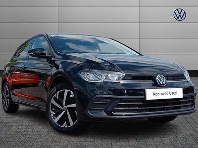 Begagnad VW Polo Match 94 HK (69 kW) 2024 Svart Halvkombi
