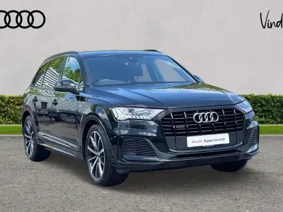 Used Audi Q7 Black Edition 334 HP (245 kW) 2022 Black SUV