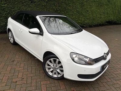 White Used 2014 VW Golf Cabriolet SE Cabriolet | £4,995 (Fair price)
