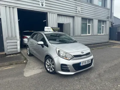 Used Kia Rio 2015 Silver Hatchback