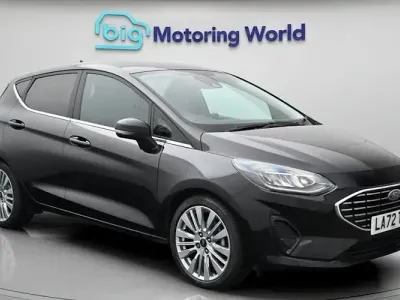 Begagnad Ford Fiesta Titanium X 125 HK (91 kW) 2023 Svart Halvkombi