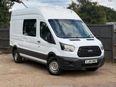 Used Ford Transit 125 HP (91 kW) 2016 White MPV