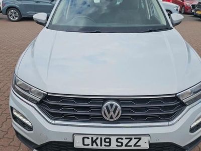 Used VW T-Roc SE 115 HP (84 kW) 2019 Silver SUV