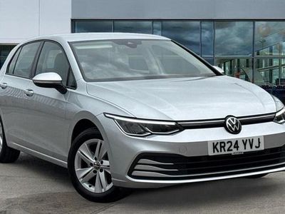 Reflex silver metallic Used 2024 VW Golf VIII Life Hatchback | £17,203 (Good price)