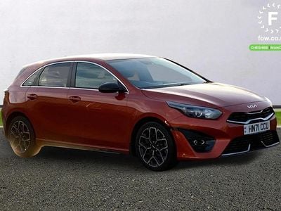 Orange Used 2021 Kia Ceed GT-Line Hatchback | £16,199 (Fair price)