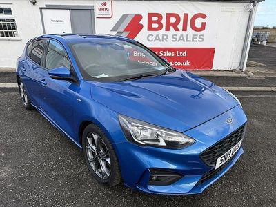 Used Ford Focus ST-Line 125 HP (91 kW) 2019 Blue Hatchback