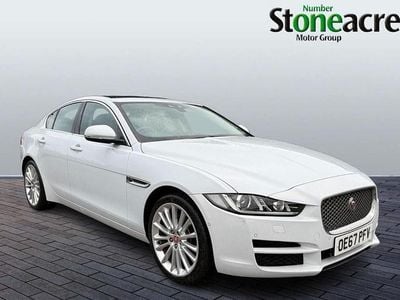 Used Jaguar XE Portfolio 240 HP (176 kW) 2017 White Sedan