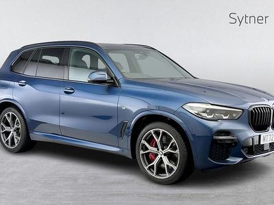Blue Used 2022 BMW X5 M Sport SUV | £44,000 (Good price)
