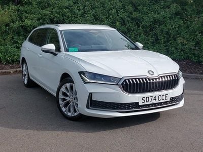 White Used 2024 Skoda Superb SE L Estate | £25,998 (Fair price)