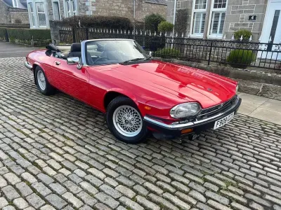 Used Jaguar XJS 299 HP (219 kW) 1989 Red Cabriolet
