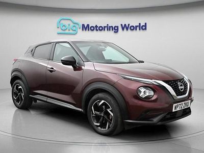 Used Nissan Juke N-Connecta 114 HP (83 kW) 2022 Red SUV