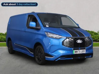 Nuevo Ford E-Transit Sport 160 kW (218 CV) 2025 Azul Van