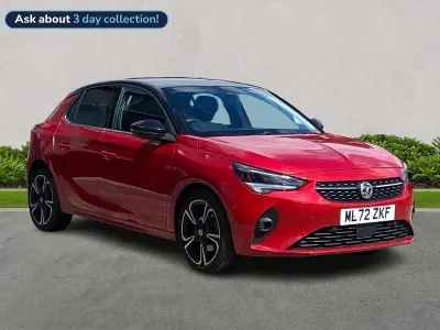 Used Vauxhall Corsa Edition 100 HP (73 kW) 2022 Red Hatchback