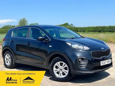 Used Kia Sportage 130 HP (95 kW) 2018 Black SUV