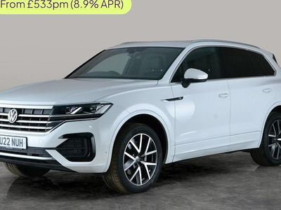 Used VW Touareg R-line 231 HP (169 kW) 2022 White SUV