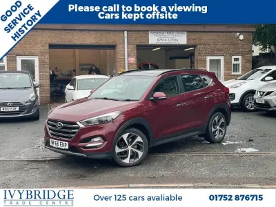 Used Hyundai Tucson Premium SE 185 HP (136 kW) 2016 Red SUV