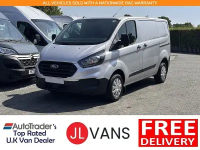 Used Ford Transit Custom 105 HP (77 kW) 2022 Silver Van