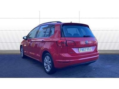 Used VW Golf Sportsvan SE 123 HP (90 kW) 2017 Red MPV