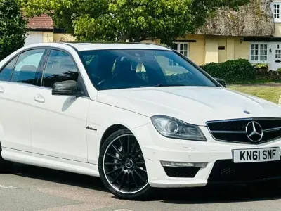 Used Mercedes C63 AMG AMG Edition 1 2011 White Sedan