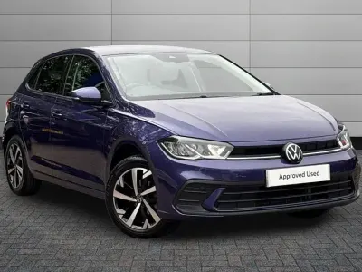 Used VW Polo Match 95 HP (69 kW) 2024 Vibrant violet Hatchback