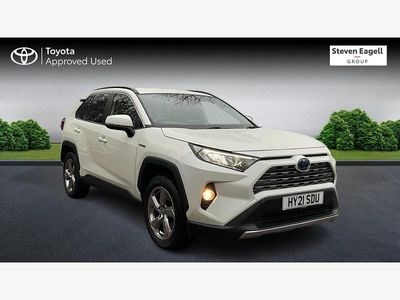 White Used 2021 Toyota RAV4 Design Estate | £25,255 (Fair price)