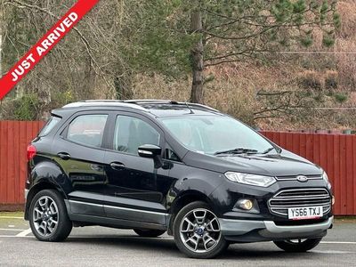 Used Ford Ecosport Titanium 95 HP (69 kW) 2016 Black SUV