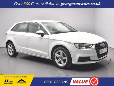 Used Audi A3 Sportback Business 116 HP (85 kW) 2017 White Hatchback